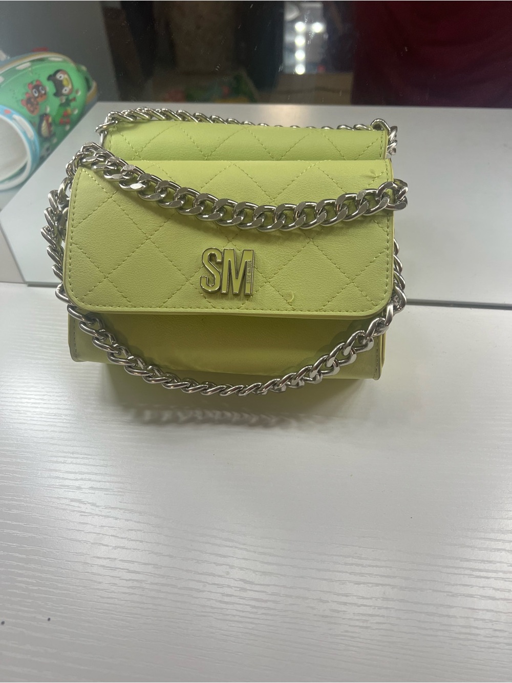 Steve Madden Lime Green Small Crossbody